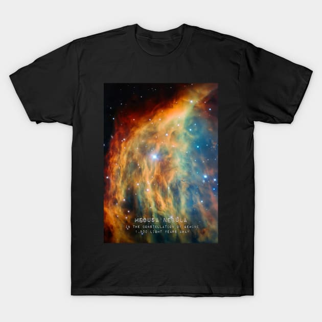 Medusa Nebula T-Shirt by Dashu